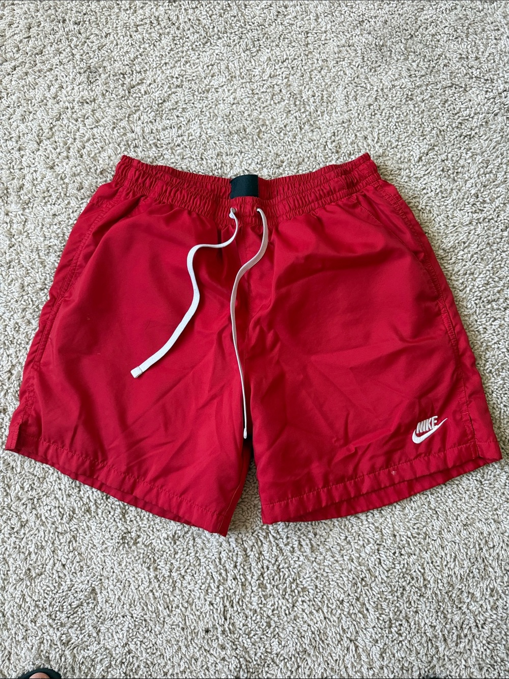 Nike Red Men’s Club Woven Flow Shorts